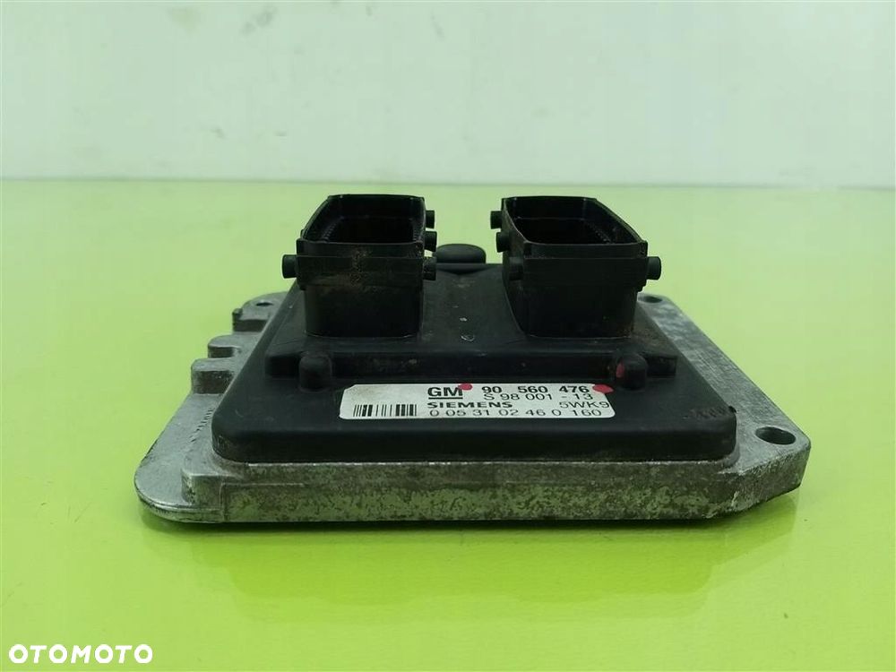 Komputer sterownik silnika Opel Astra II G 1998-2009 1.8 16V 115KM BOSCH - 4