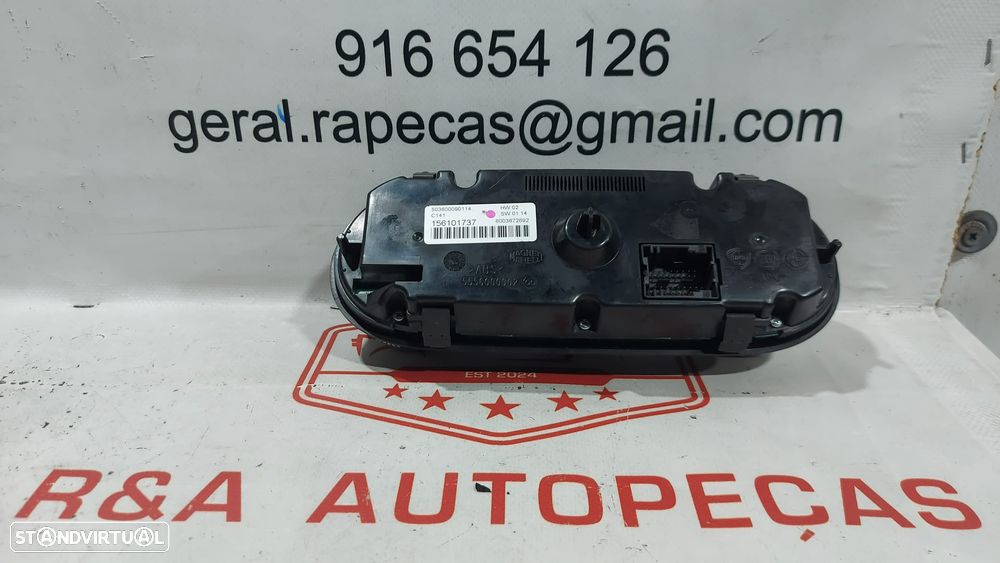 Painel Controle de Rádio Climatronic Sofagem Alfa Romeo Giulietta 50360090114 Original - 2