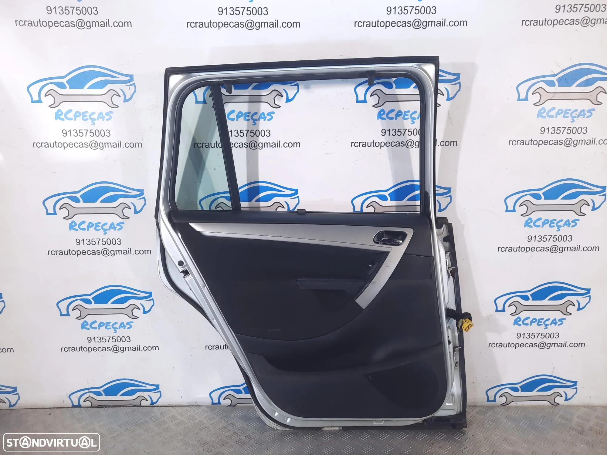.PORTA TRASEIRA TRÁS ESQUERDA CITROEN C4 GRAND PICASSO FECHO ELEVADOR MOTOR PUXADOR VIDRO - 4
