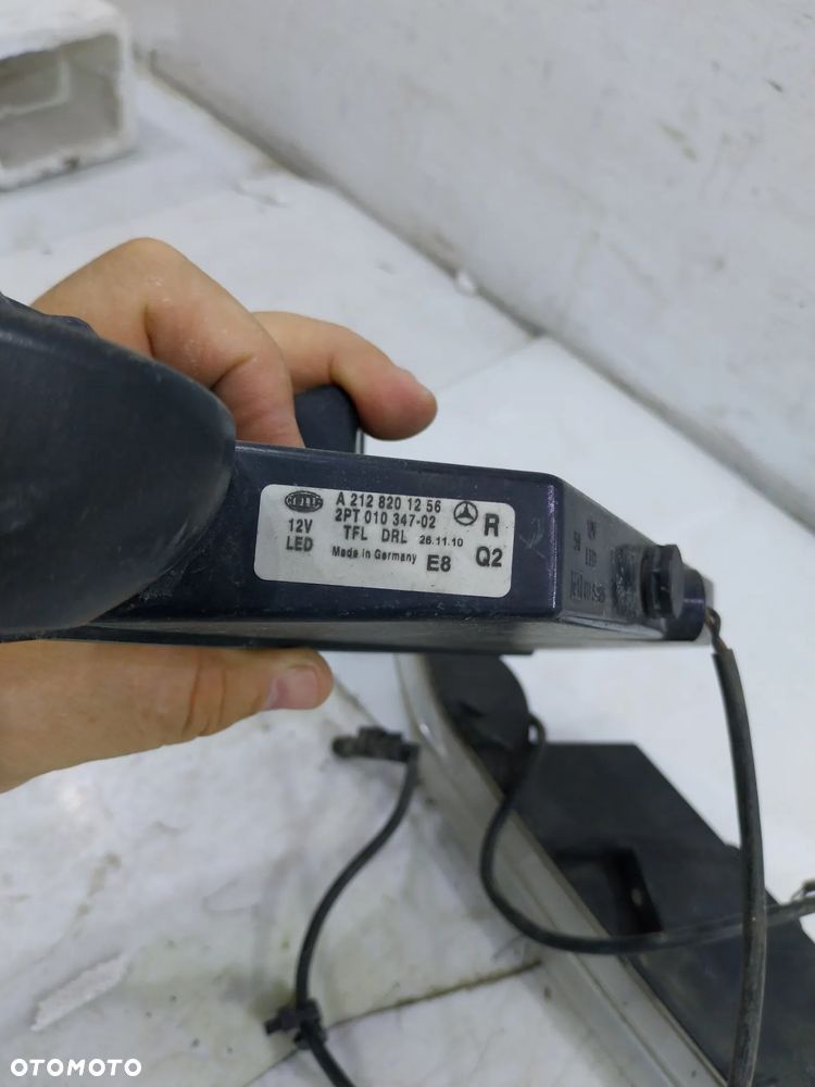 W212 AMG LAMPA LED DRL PRAWY LEWY KRATKA A2128201256 - 25