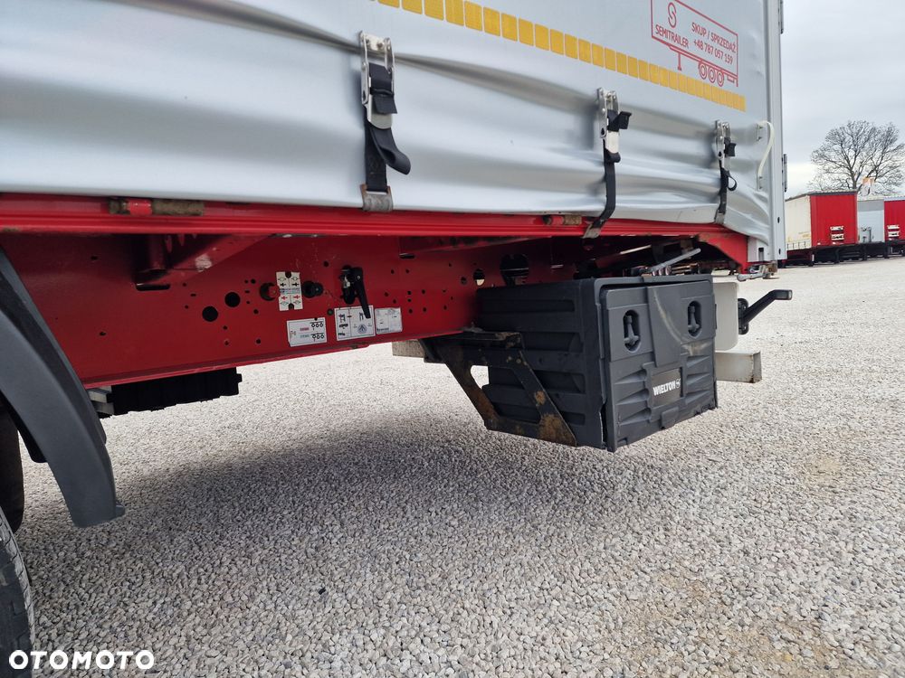 Wielton Naczepa BURTO-FIRANKA MEGA - NOWE PLANDEKI I DACH - ŁADNA RAMA - SAF - OŚ PODNOSZONA - 8