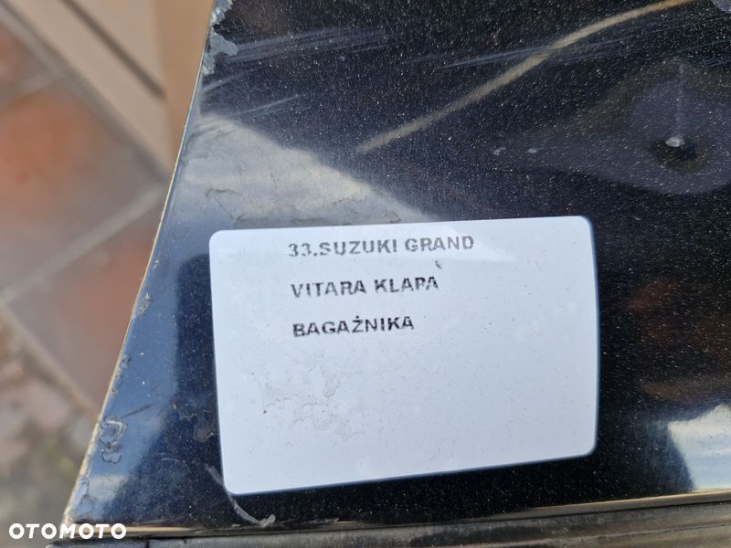 suzuki grand vitara i 1 klapa bagażnika tył tylna - 2