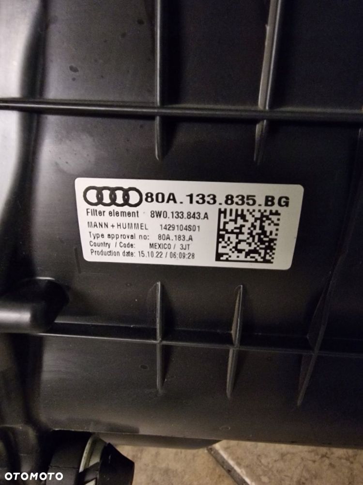 obudowa filtra powietrza audi q5 ii 80a133835bg - 6