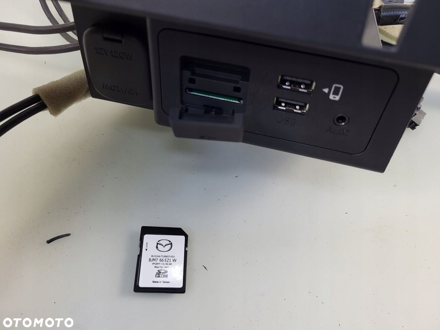 MAZDA 6 III GL GJ 2gi LIFT CZYTNIK PORT ZŁĄCZE USB JACK KART SD MAPA 18r- - 11