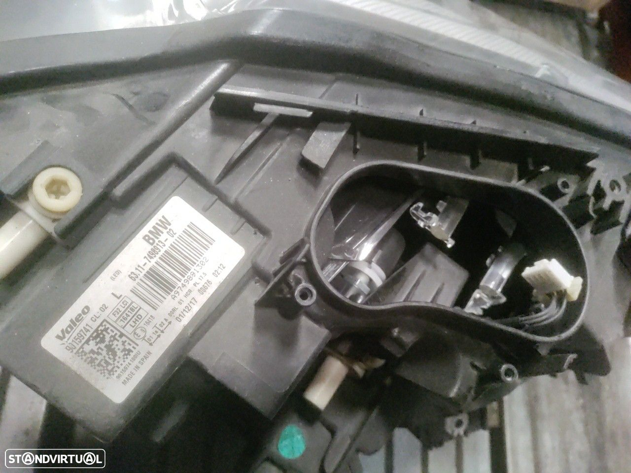 Farol Frente Esquerdo / Otica Esquerda Bmw 4 Gran Coupe (F36)  7498913 - 4