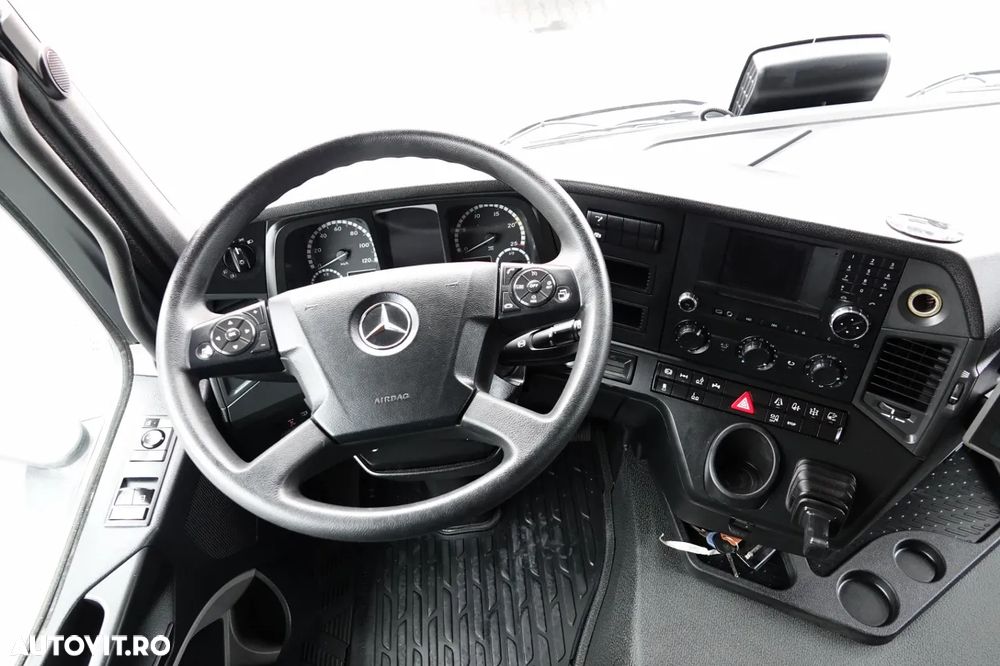 Mercedes-Benz ACTROS / 2545 / 6x2 / CAMION BASCULANTE 32 mc / OBLUTOR pentru cereale / CAPACITATE DE ÎNCĂRCARE: 15.000 KG / DIRECȚIE + AXIE ELEVABILĂ / EURO 6 - 31