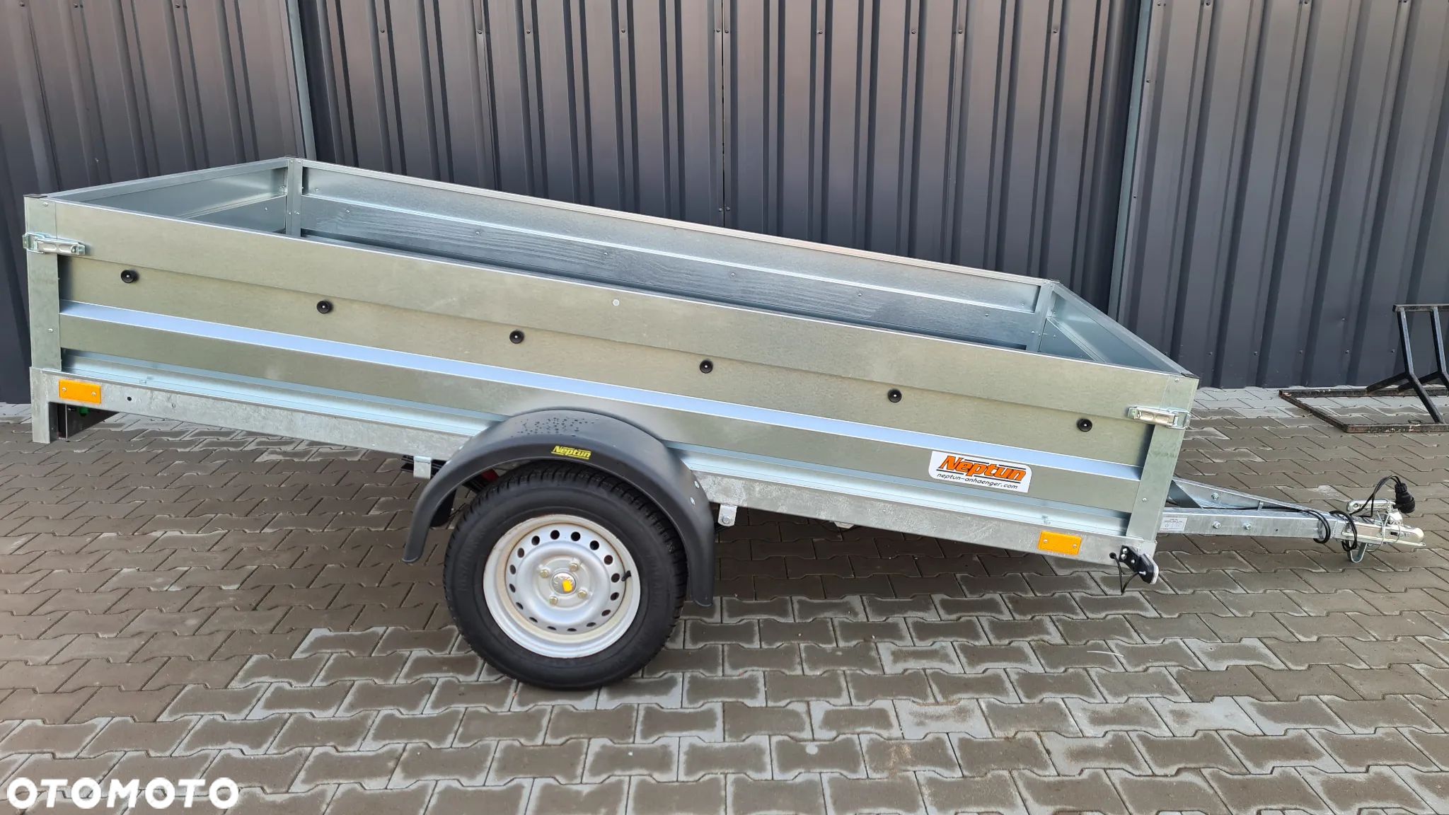 Neptun RUSTIK skrzynia 236x129 burta 40cm przyczepa GN099 - 1