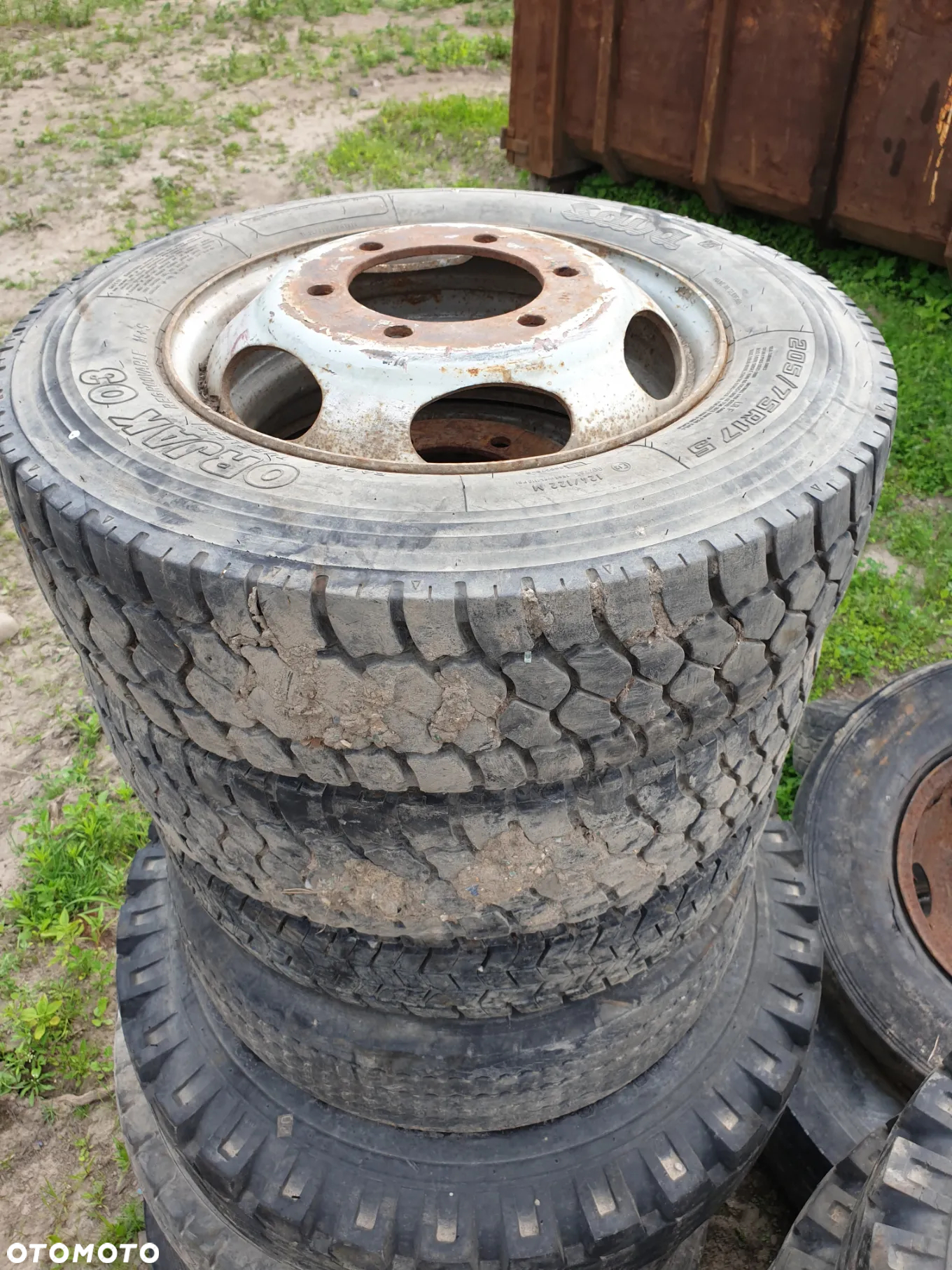 KOŁA KOŁO FELGA FELGI TIR OPONA OPONY ROBUR MAN TGA ŻUK SCANIA - 3