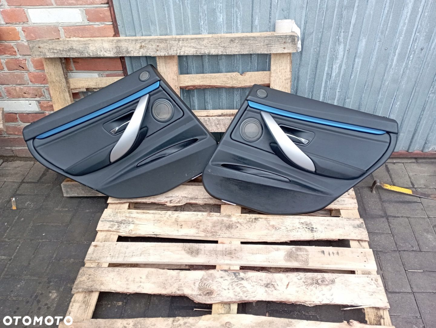 BMW F34 GT Boczki drzwiowe Harman Kardon Komplet - 5