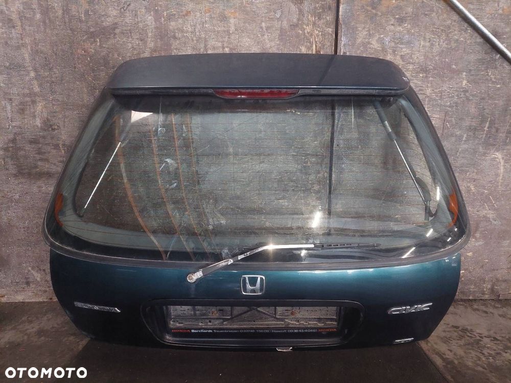 KOMPLETNY TYŁ KLAPA BAGAŻNIKA ZDERZAK TYŁ LAMPY HONDA CIVIC VI HB 3D G-82P - 11