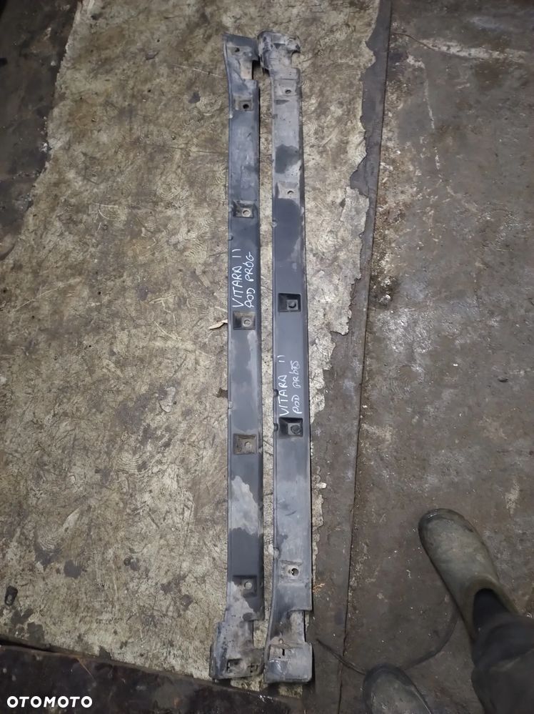 SUZUKI GRAND VITARA II nakładki na progi listwy progowe - 1