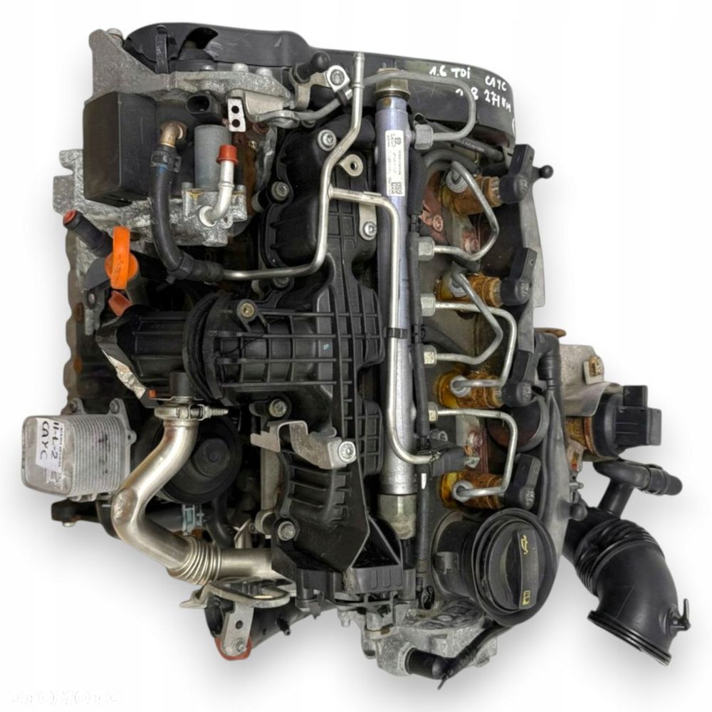 SILNIK CAY Seat Altea Ibiza IV Leon II Toledo Skoda Rapid 1.6 TDI CAYC - 4