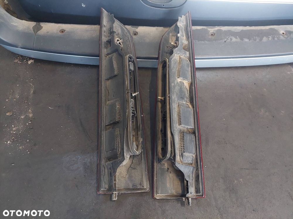 KOMPLETNY TYŁ KLAPA BAGAŻNIKA ZDERZAK TYŁ LAMPY RENAULT KANGOO I LIFT TEB64 - 3
