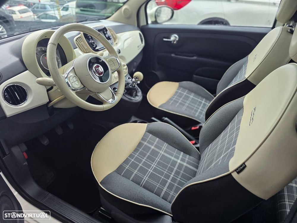 Fiat 500 1.2 Lounge S&S - 15