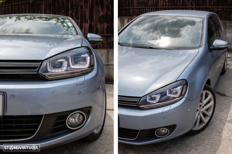 Faróis VW Golf VI 6 (2008 a 2012) Look Xenon H7 - 11
