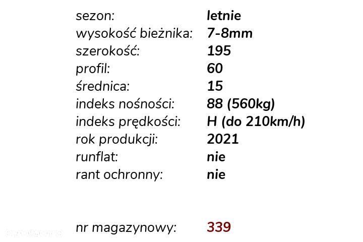 Dębica Presto HP 195/60 R15 - 3