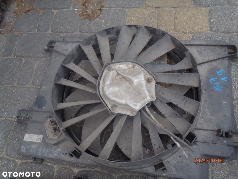 wentylator chłodnicy ramka obudowa alfa romeo lancia kappa dedra thema 147 156 159 155 oryginał jak nowy - 23