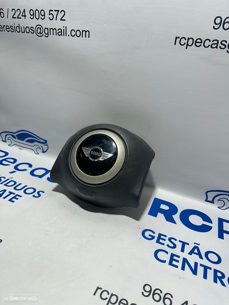 .Airbag Volante 2 Braços BMW Mini Cooper One S D R50 R52 Cabrio R53 6760366 2001 - 2007 - 3