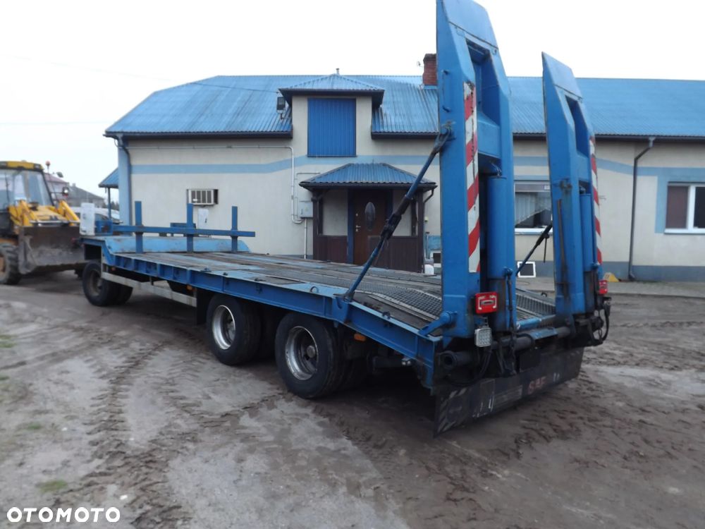 Langendorf PRZYCZEPA niskopodwoziowa na resorach 30ton - 1