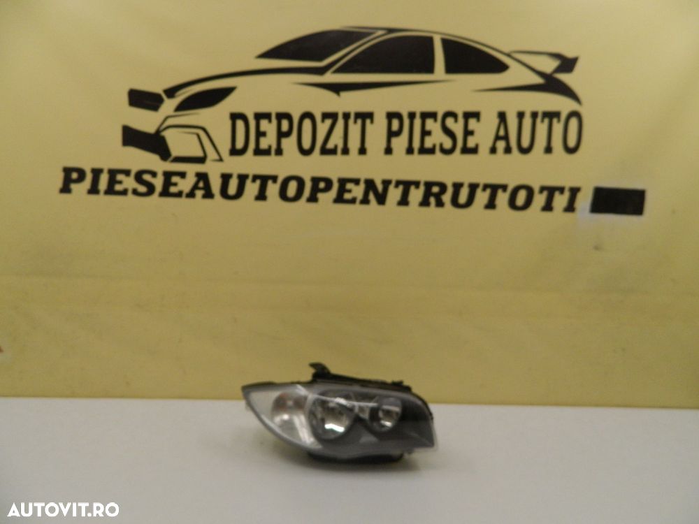 Far dreapta BMW Seria 1 E81 / E87 LCI Halogen, 2008, 2009, 2010, 2011, 2012,  cod origine J249650-02. - 1