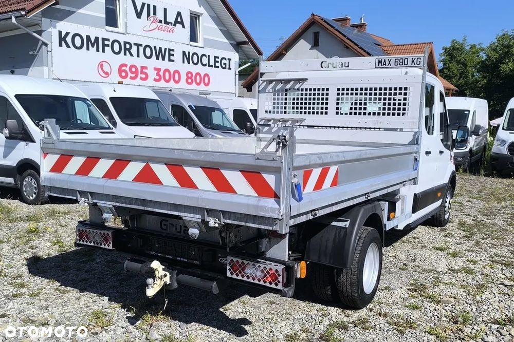 Ford TRANSIT ​*WYWROTKA​*DOKA​*2.0TDCI​*170KM​*TEMPOMAT​*KLIMATYZACJA​*5 - 13