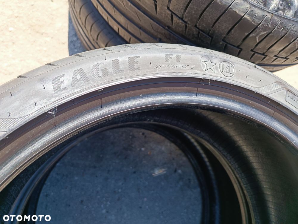225/40R19 93Y Opony Letnie Lato Goodyear Eagle F1 Asimetric 3  RSC  RF 5,5-6mm 23r. Legnica ALU-RAD 225/40 - 5