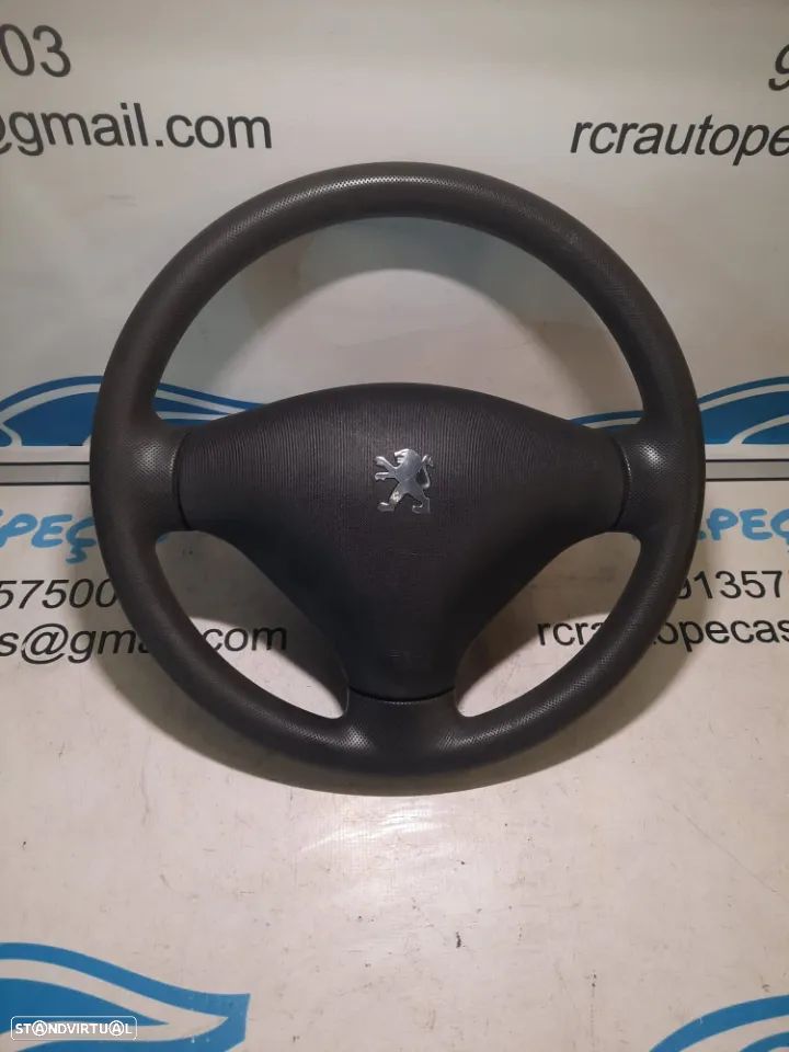 VOLANTE GUIADOR COMPLETO PEUGEOT 107 PERFURADO GS120 01840 GS12001840 CITRÖEN C1 TOYOTA AYGO AIRBAG E8XN7134836 - 3