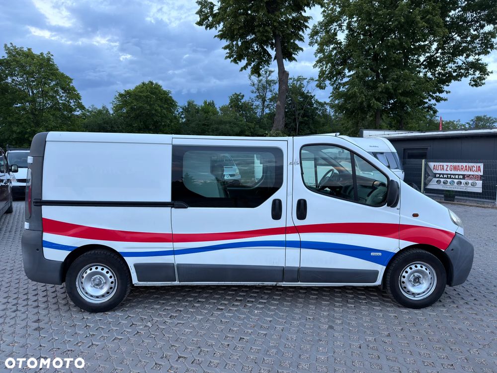 Renault Trafic 2.5 Diesel Brygadówka L2H1 Long Długi 6 Osobowy Gwarancja Kredyt - 7