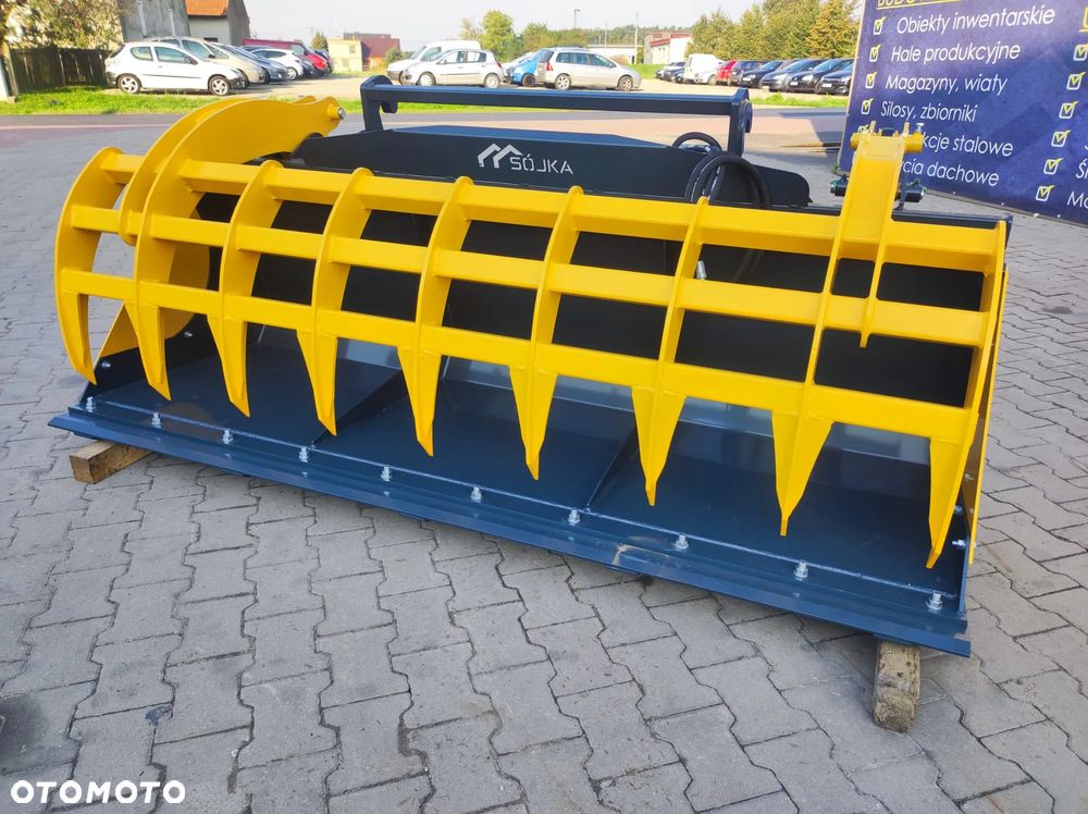 OKAZJA! RATY 0%! Łyżko krokodyl palony 160 cm do miniładowarki, mocowanie euro, giant, multione, bobcateux - 2