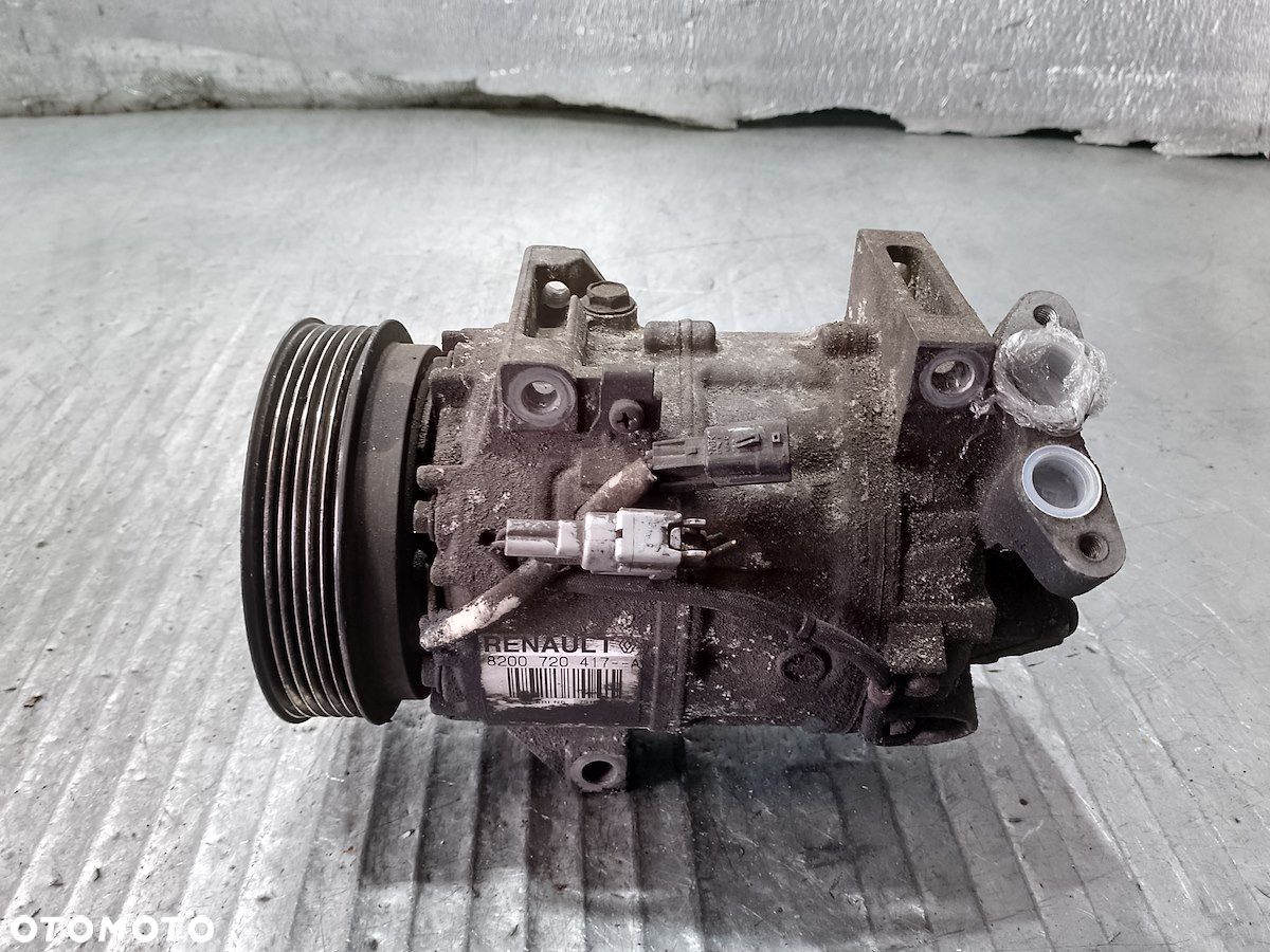 POMPA, SPRĘŻARKA KLIMATYZACJI RENAULT LAGUNA III  8200720417A 1.5 dCI - 1
