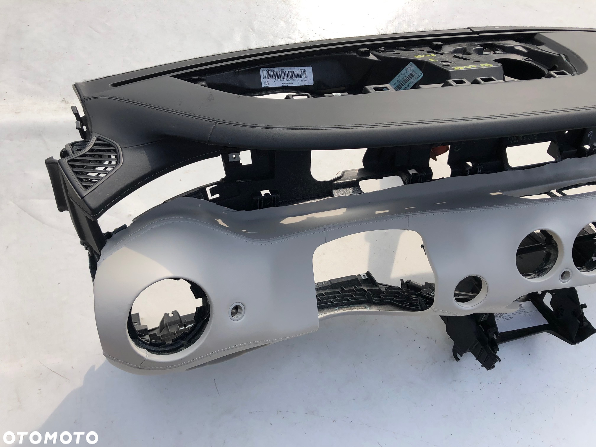 MERCEDES S W217 W222 DESKA KONSOLA KOKPIT PULPIT PÓŁKA PARAPET PODUSZKI AIRBAG PASY PAS KURTYNA FOTELA FOTEL  Raz2 - 8
