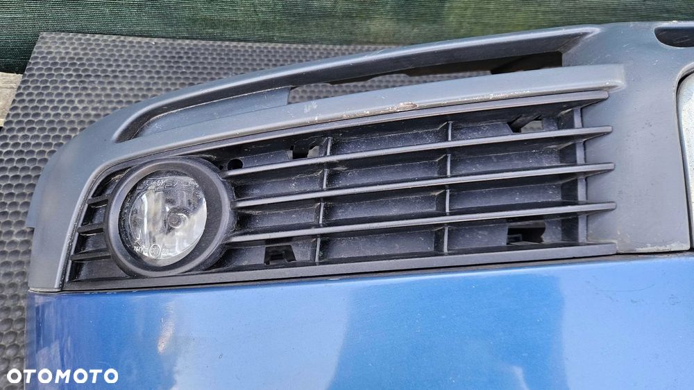 Zderzak Przód Przedni Niebieski LZ5W Belka Kratki Halogeny Audi A4 B6 Sedan Kombi - 16