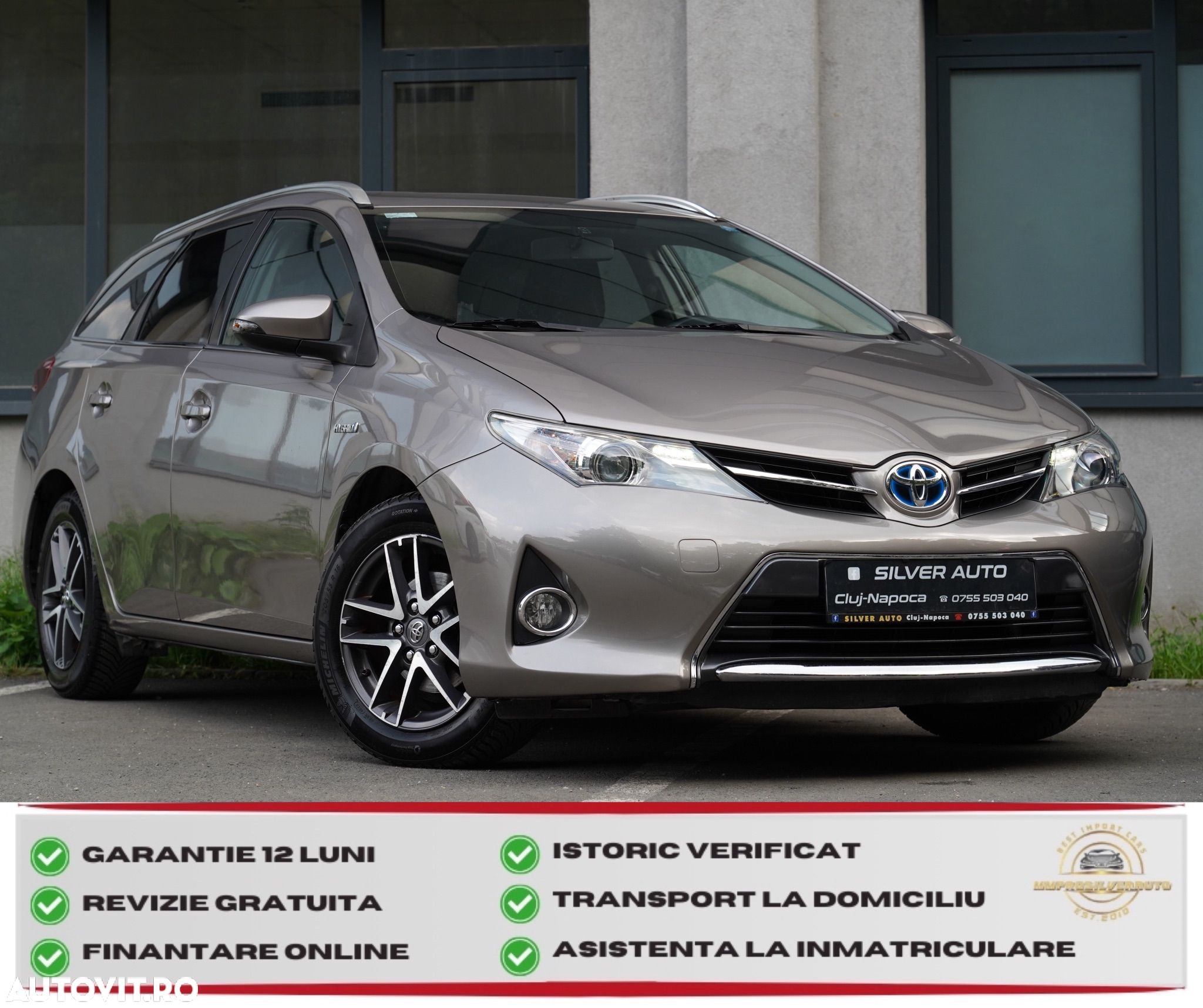 Toyota Auris 1.8 L VVT-i Hybrid Sol - 1