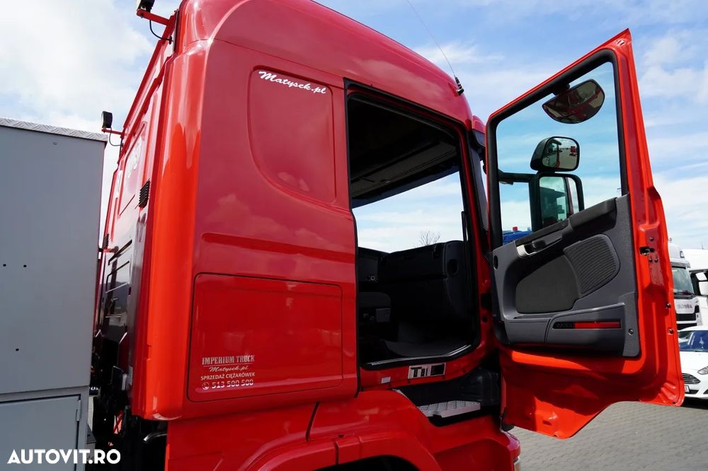Scania R 580 / V8 / 6x4 / MTA: 150.000 KG / RETARDER / I-PARK COOL / ADR COMPLET / TRACTOR CU 3 AXE / IMPORTAT - 34