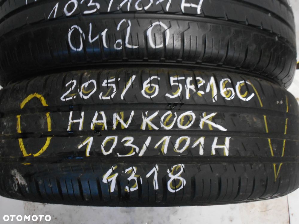 OPONY  205/65R16C HANKOOK VANTRA LT DOT 0420 /  4318 8MM - 3