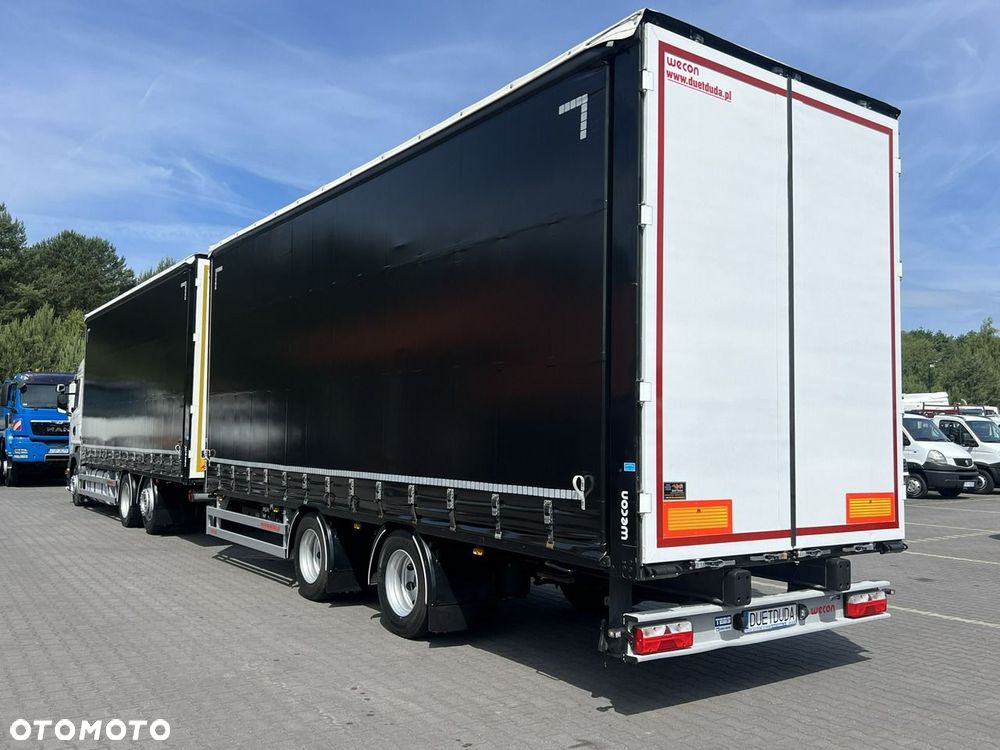 Scania R410 bez EGR Zabudowy Wecon 120m Dach Podnoszony  Zestaw Tandem - 8