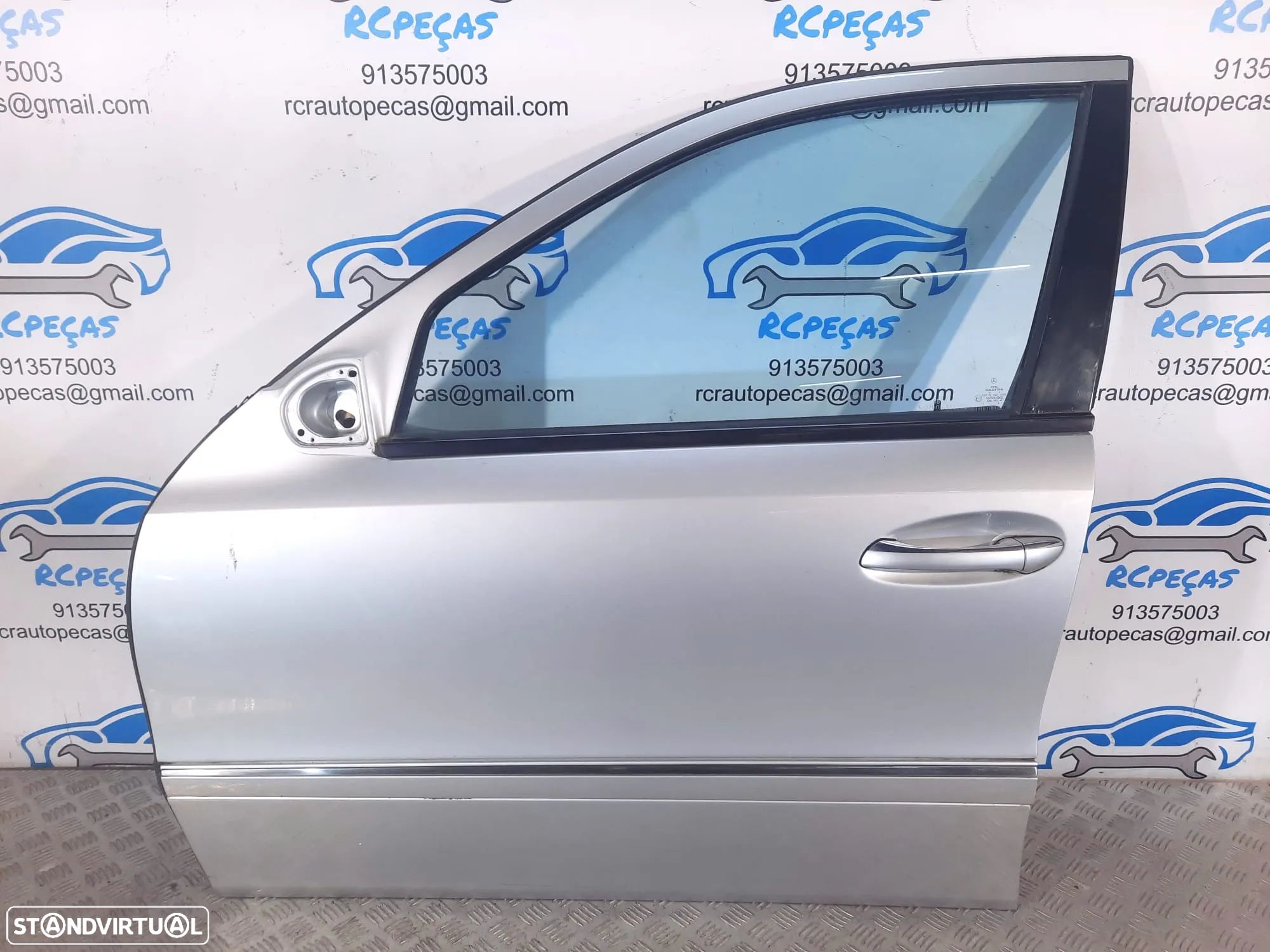 PORTA FRENTE FRONTAL ESQUERDA MERCEDES BENZ CLASS CLASSE E W211 A2117201305 2117201305 FECHO ELEVADOR MOTOR PUXADOR VIDRO QUARTELA - 1