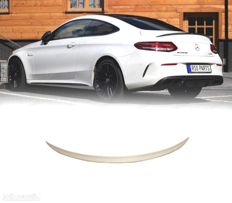 AILERON SPOILER MERCEDES CLASE C W205 COUPE 14-18 LOOK AMG - 1
