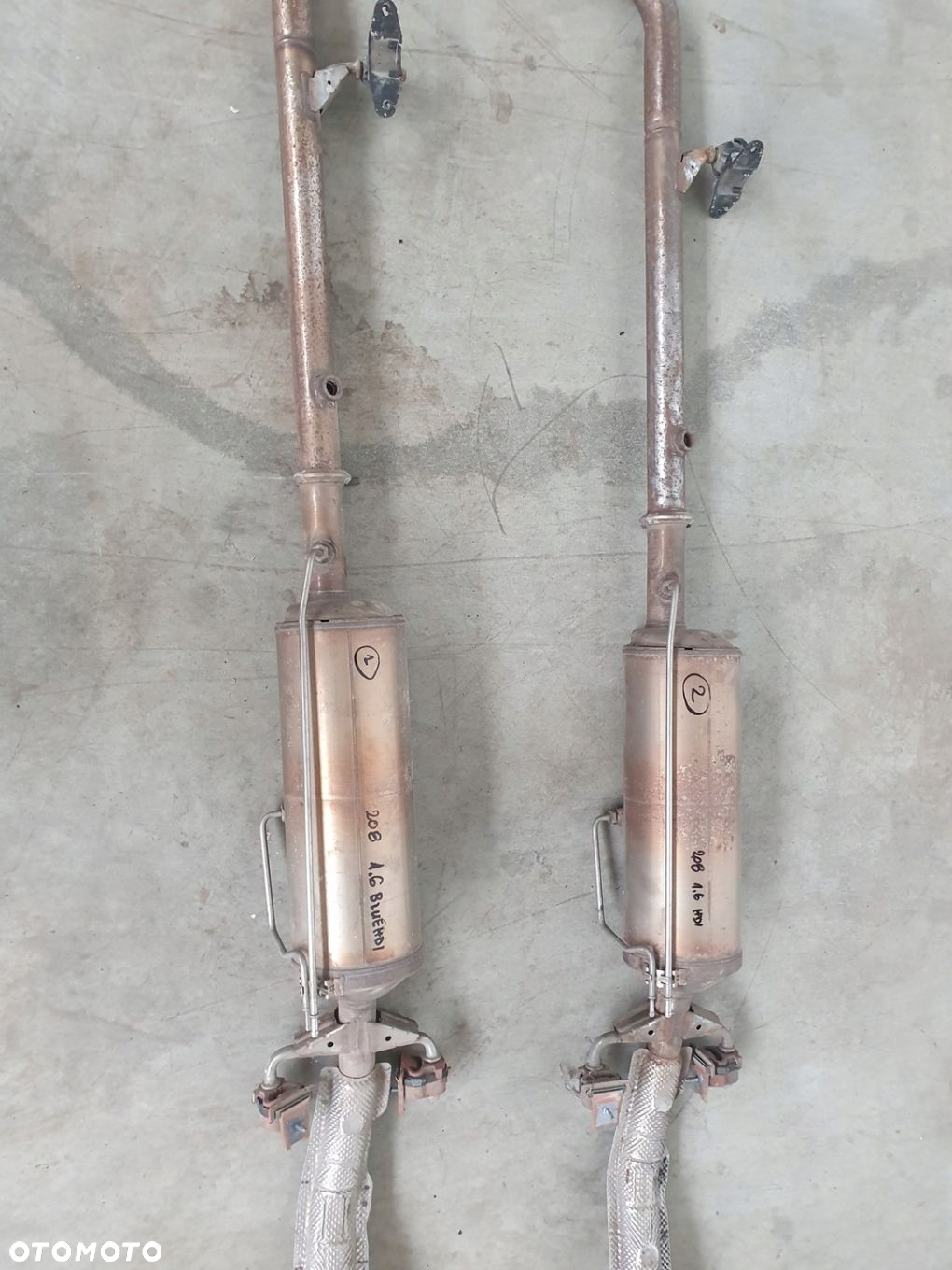 TŁUMIK DPF KATALIZATOR WYDECH FAP PEUGEOT 208 308 1.6 BLUE HDI EHDI - 3