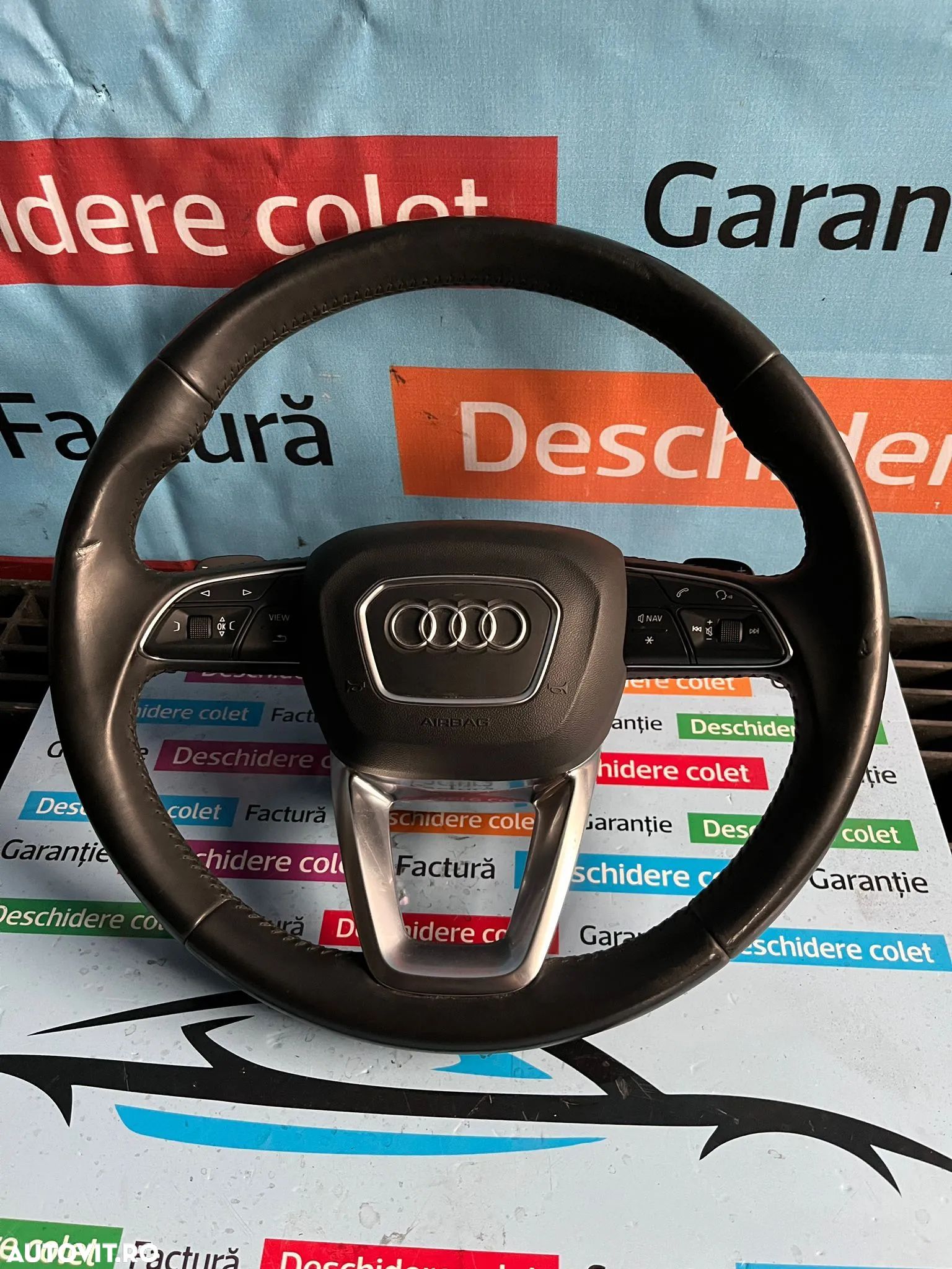 Volan cu airbag Audi Q7 4M 2015 2020 - 1