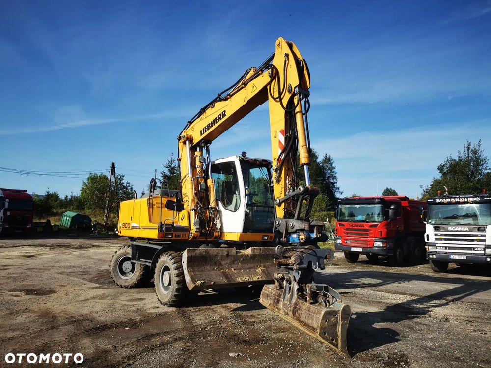 Liebherr 900 rototilt głowica obrotowa pług - 5