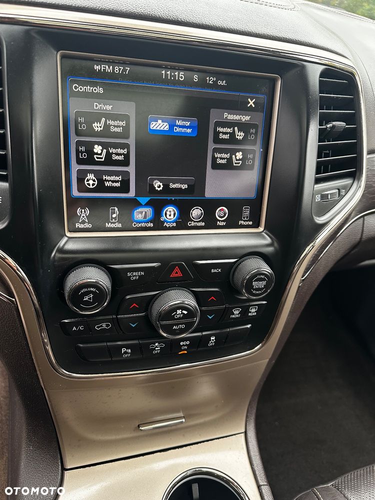 Jeep Grand Cherokee 3.6 V6 Overland Summit - 17