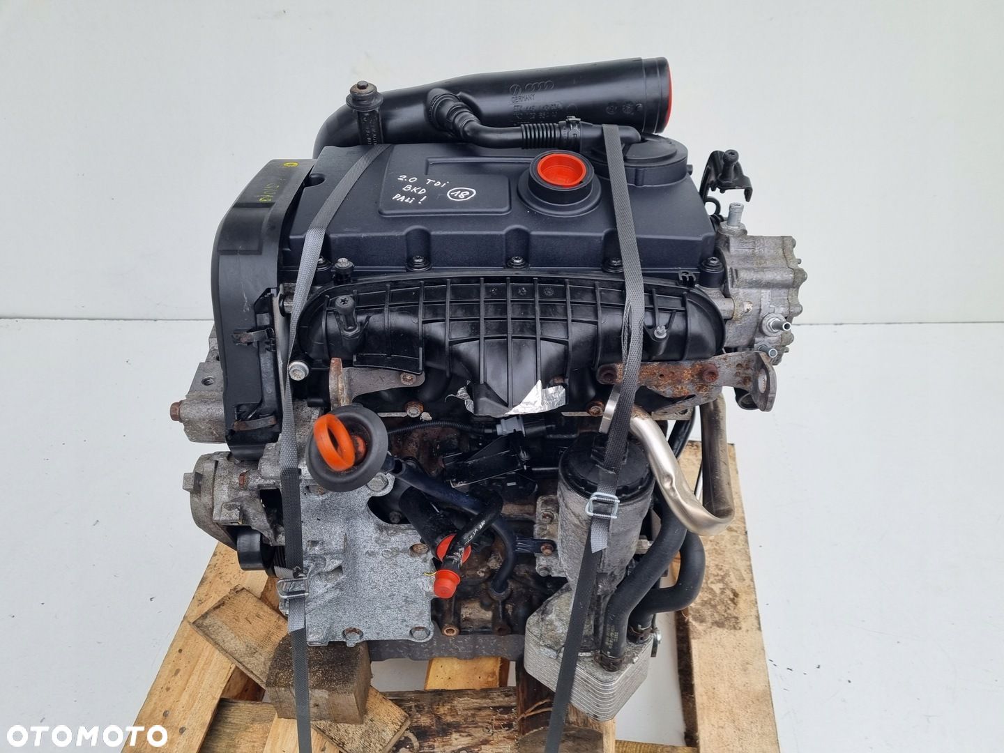 SILNIK KOMPLET Audi A3 II 8P 2.0 TDI 140KM ładnie pracuje BKD - 1
