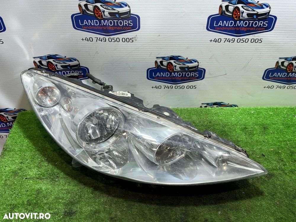 FAR DREAPTA UK CU LUPA PEUGEOT RCZ GT HDI 2.0 DIESEL 2011 COD OEM 1627682180 / 6206F6 / COUPE 2009-2015 - 2