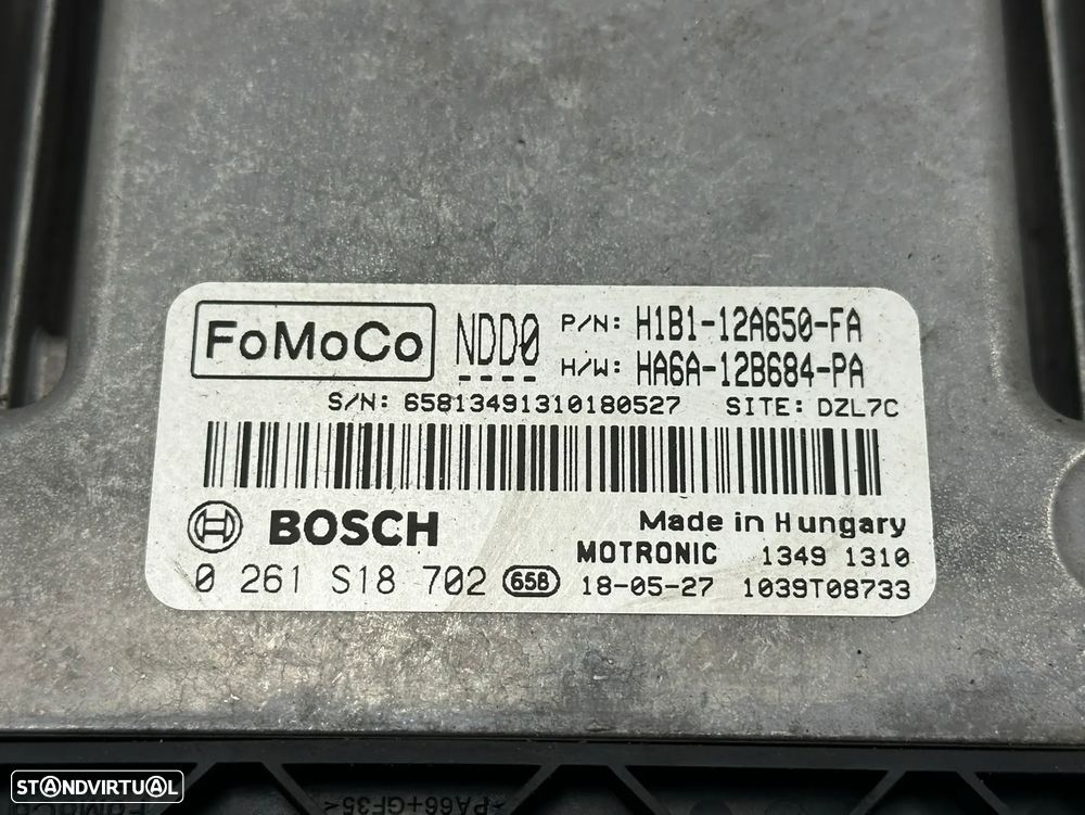 Centralina Motor - Ford Fiesta VII (2018) - 3