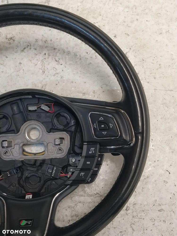 JAGUAR XJ-R X351  KIEROWNICA MULTIFUNKCYJNA SKÓRA GRZANA ŁOPATKI TEMPOMAT ORYGINAŁ - 5