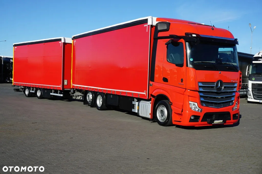 Mercedes-Benz / ACTROS / 2545 / ACC / E 6 / MP 5 / ZESTAW PRZESTRZENNY / OŚ SKRĘTNA - 2