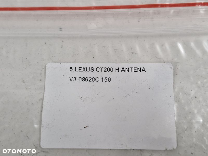 LEXUS CT200H CT PODSTAWA ANTENY DACHOWEJ ANTENA V3-08620C - 7