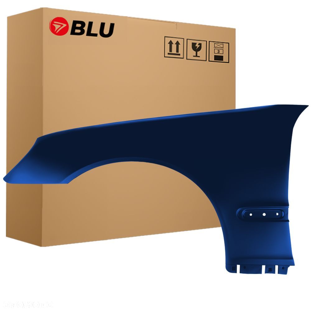 BLU Błotnik MERCEDES C W203 359 lewy niebieski 00-07 przód TansanitBlau - 1