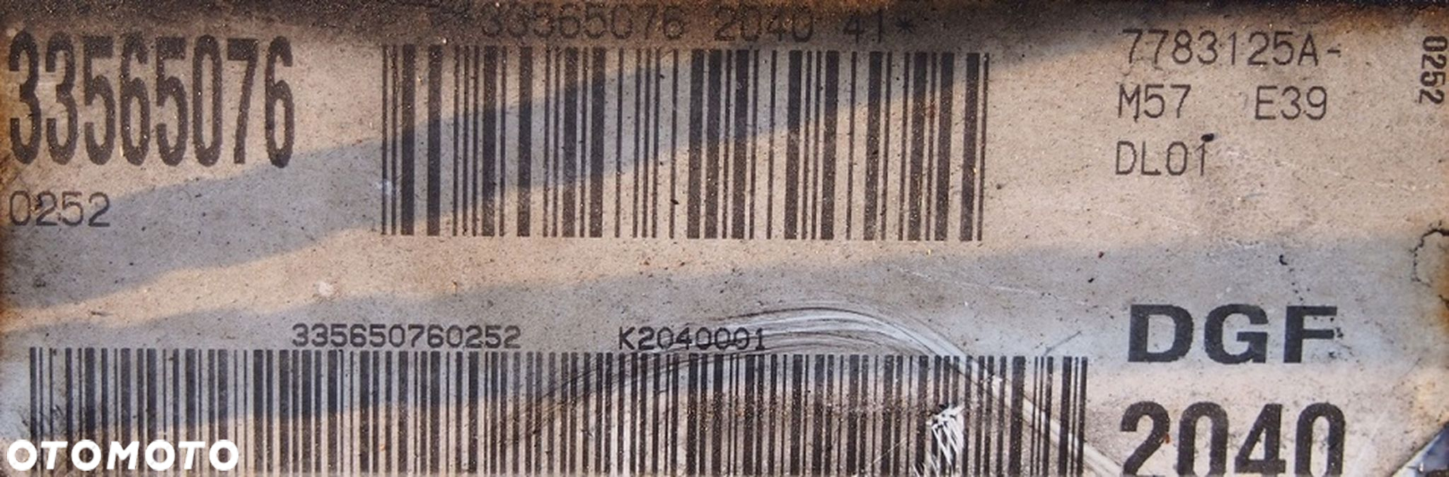 SILNIK KOMPLETNY BMW 5 E39 2.5 D M57 M57D25 - 6